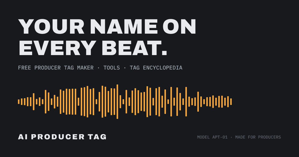 AI Producer Tag