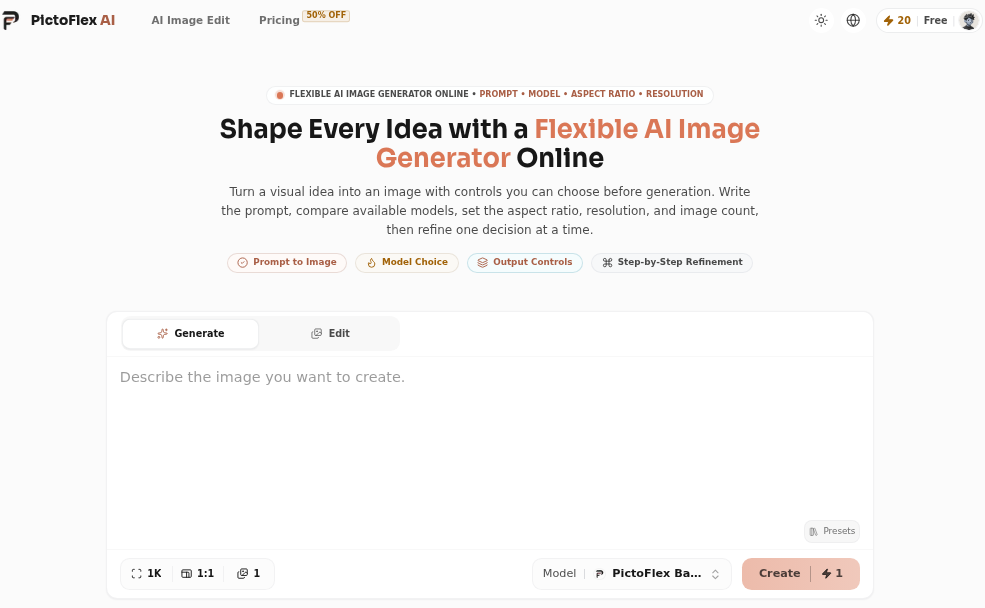 PictoFlex AI