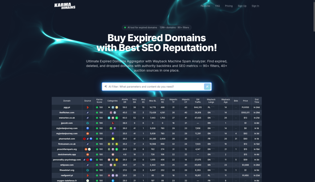 Karma.Domains