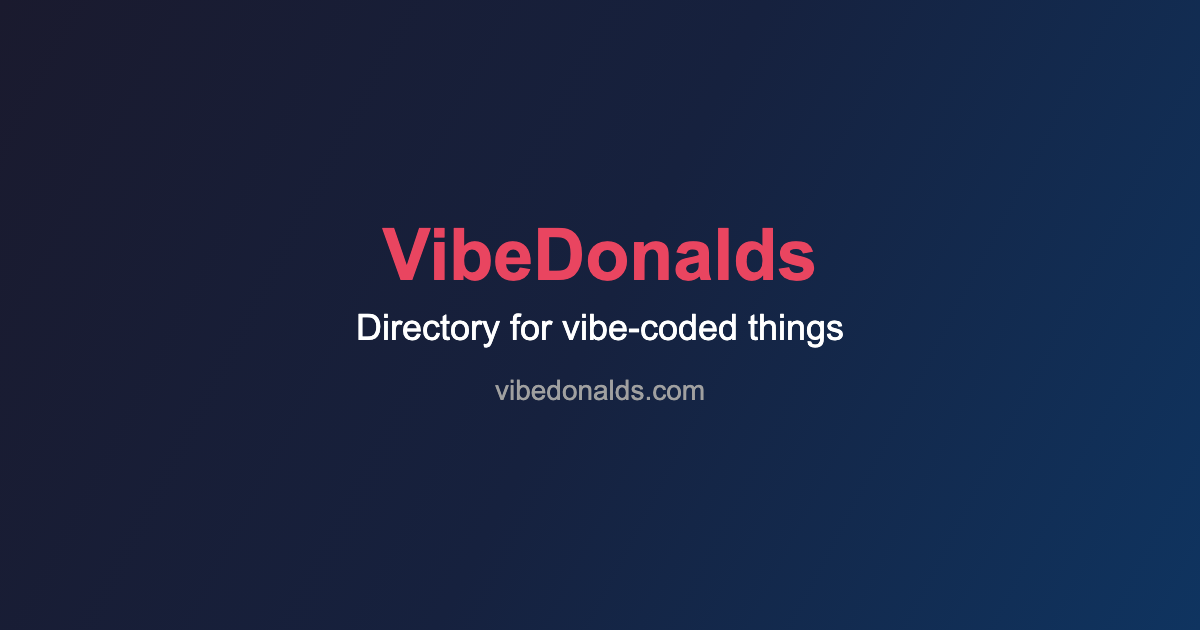 VibeDonalds