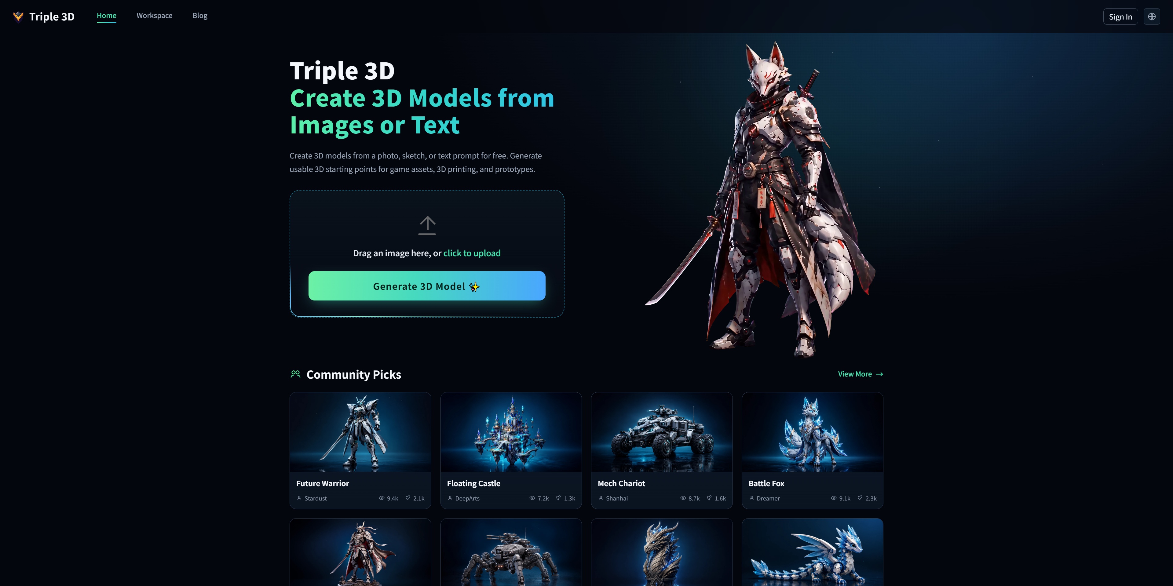 Triple 3D