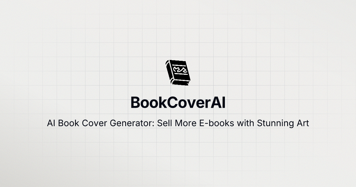 Free Amazon KDP Book Cover Generator
