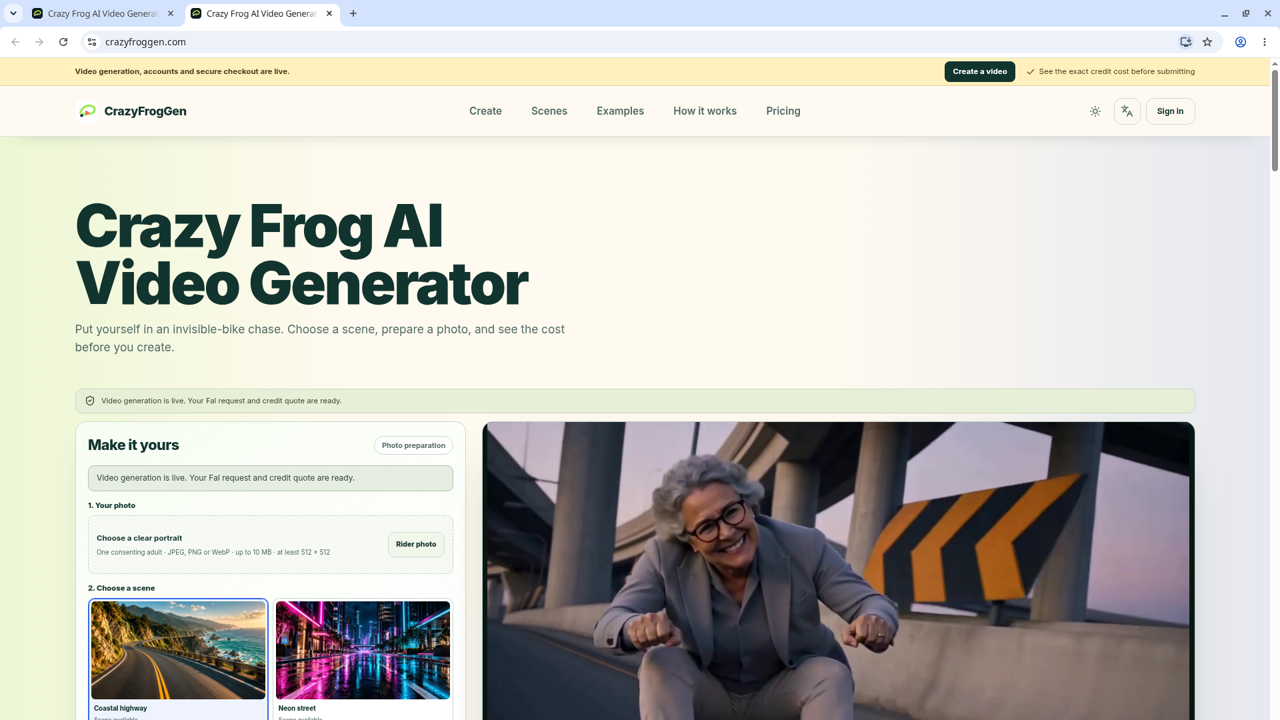 CrazyFrogGen