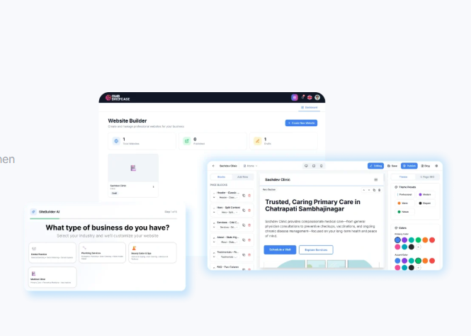 GMB Briefcase - AI Website Builder