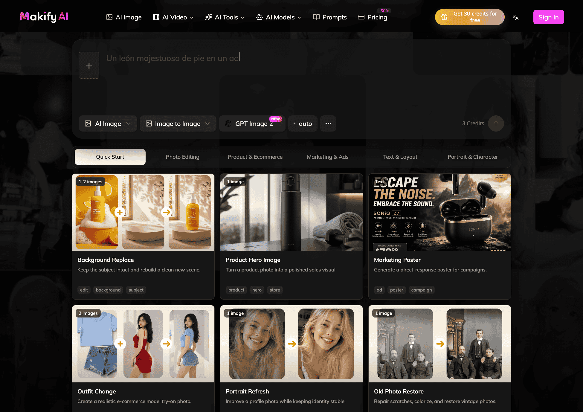 Makify AI - AI Creative Platform