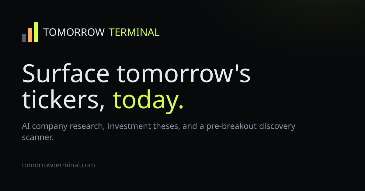 Tomorrow Terminal