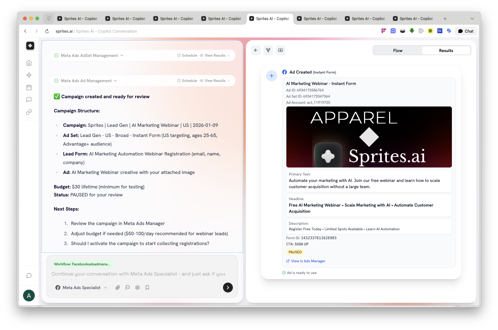 Sprites AI