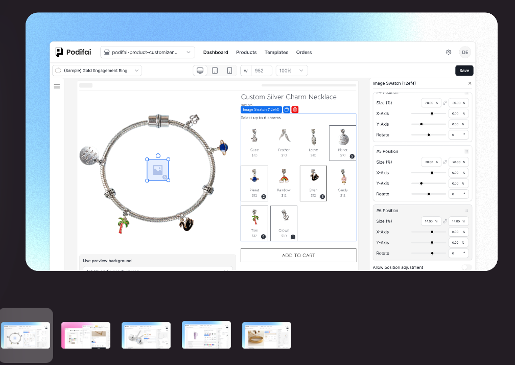 Podifai Product Customizer