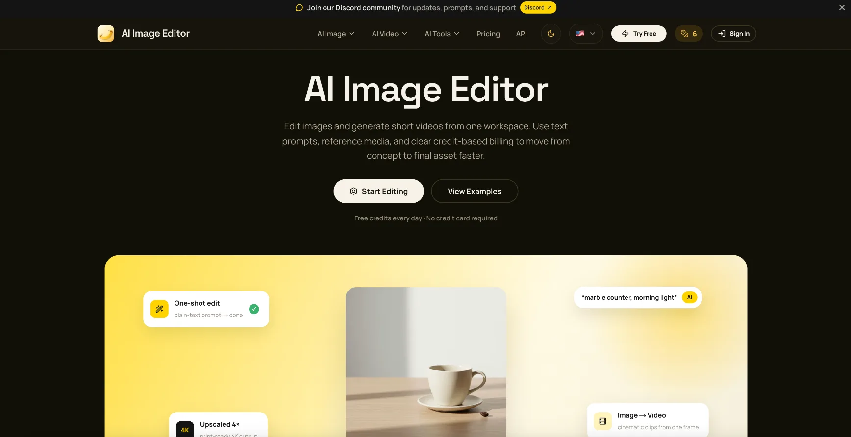 AI Image Editor