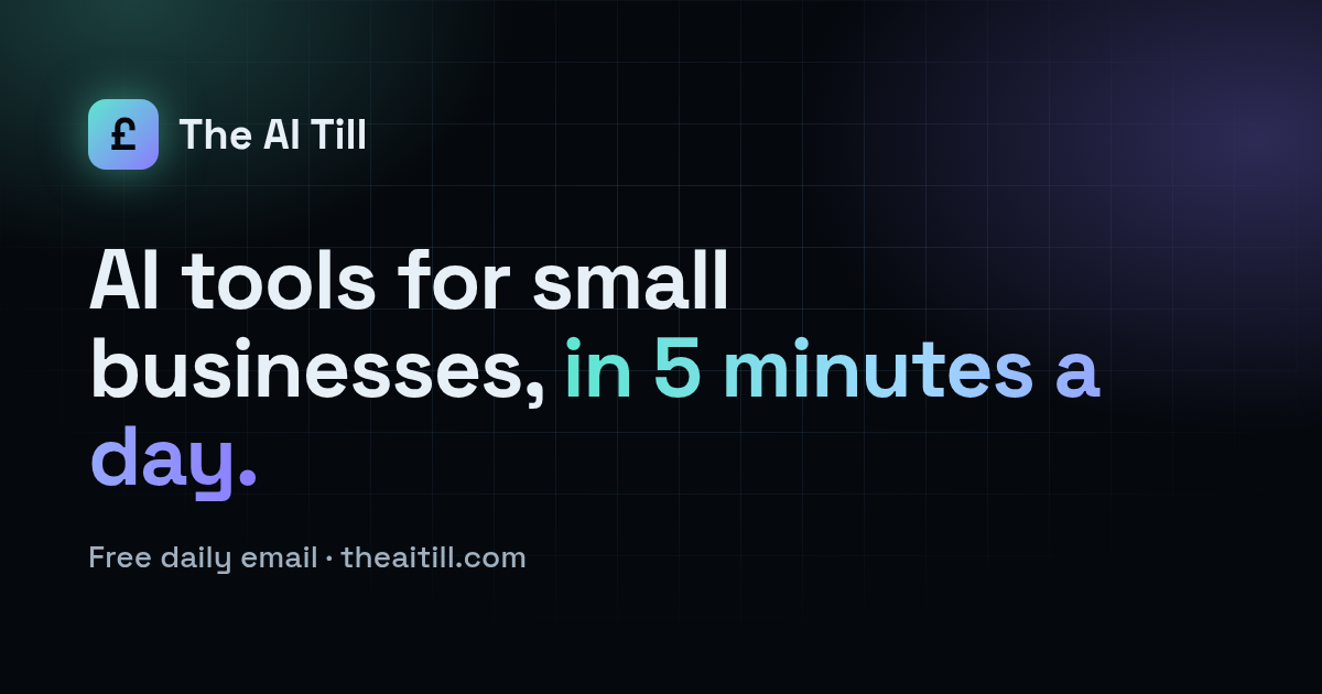 The AI Till