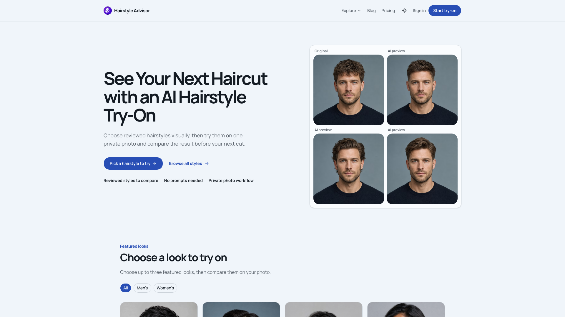 Hairstyle Advisor