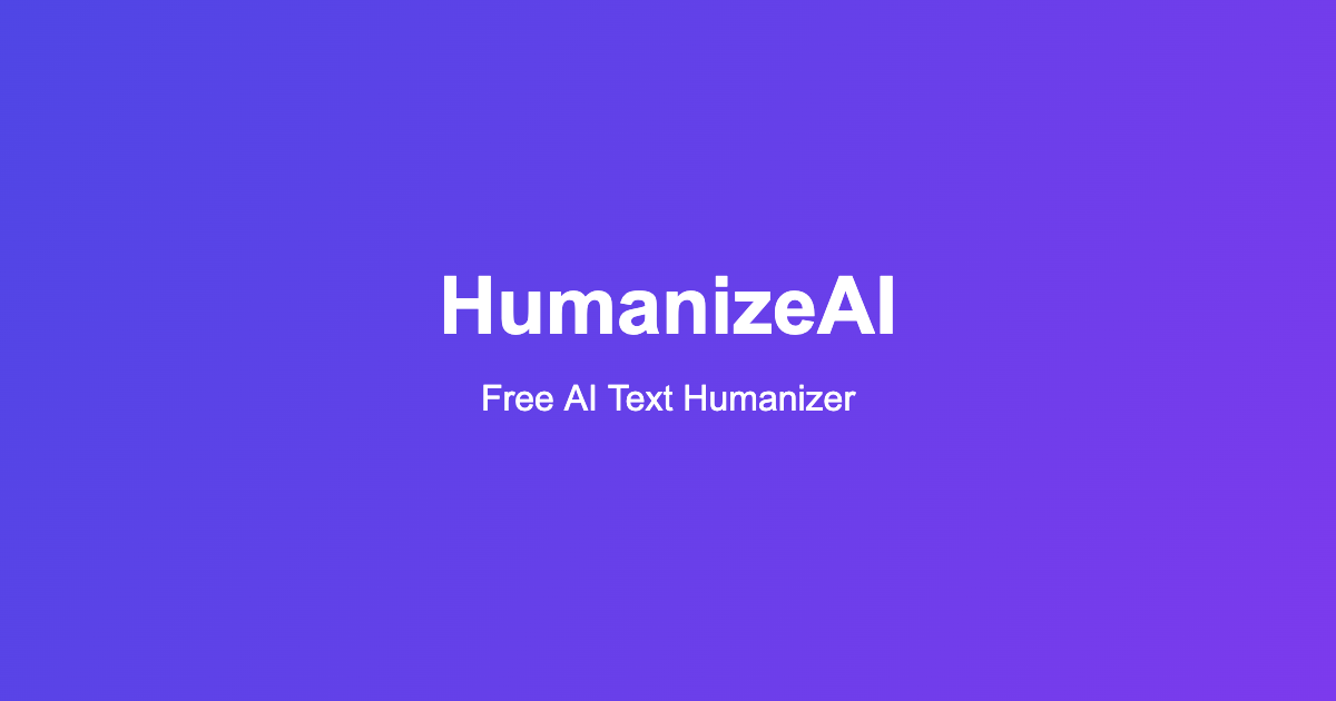 HumanizeAI