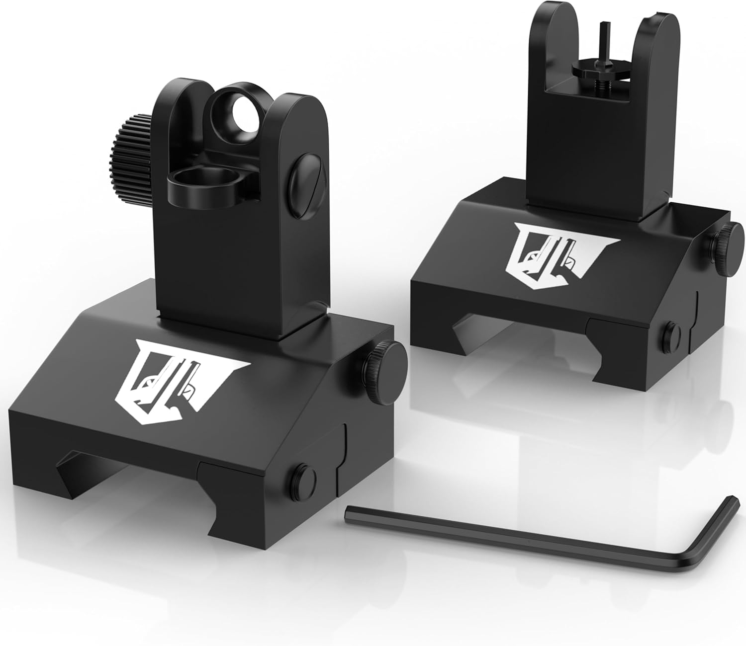 Ozark Armament FBUIS-B Flip-Up Backup Iron Sights