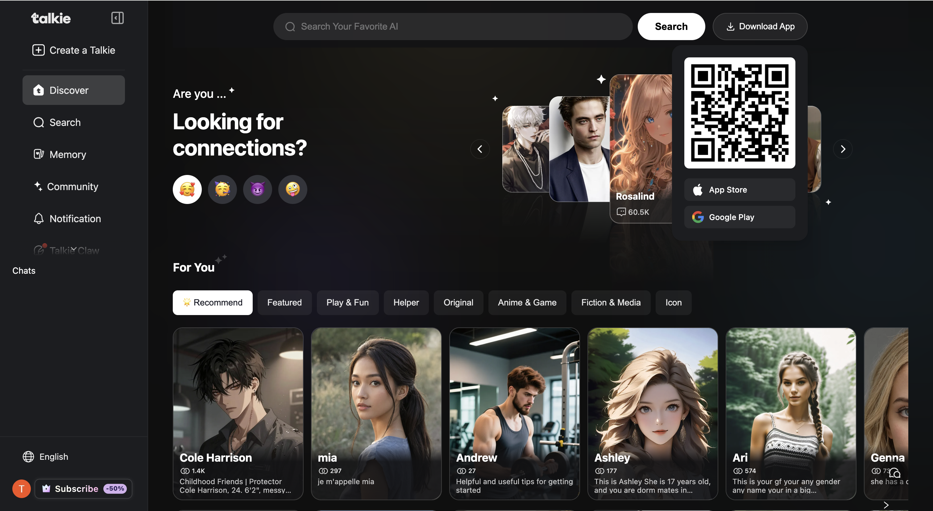 Talkie: Soulful AI