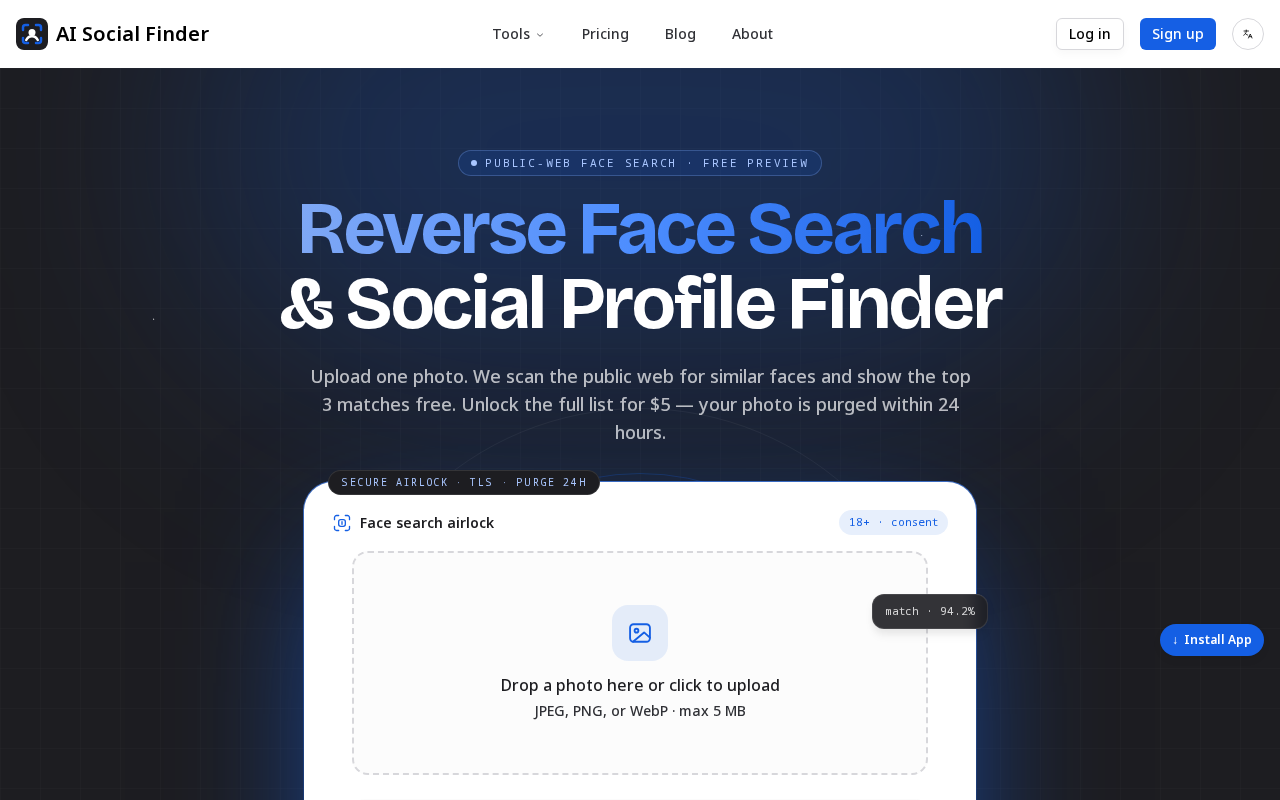 AI Social Finder