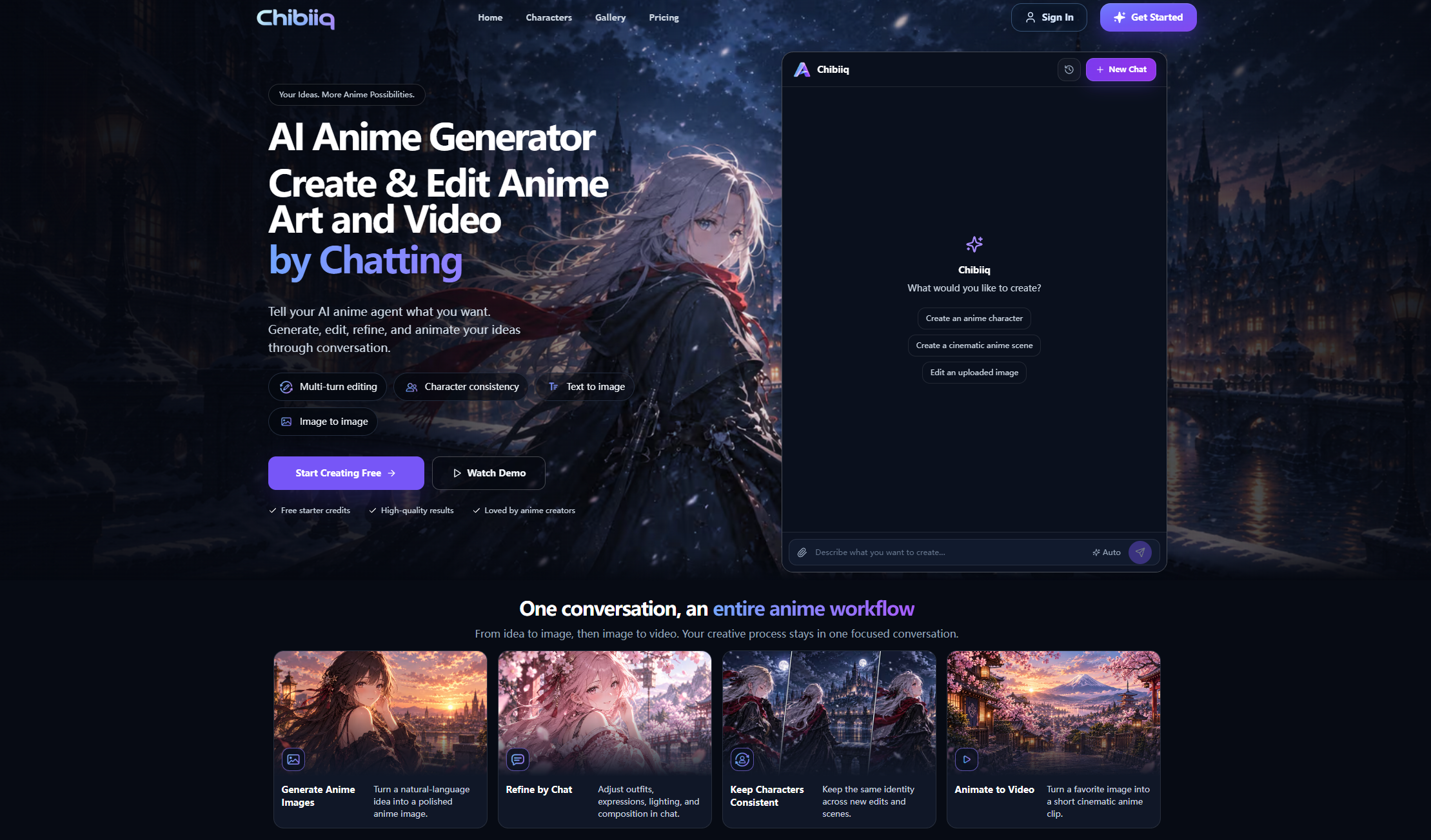 AI Anime Agent