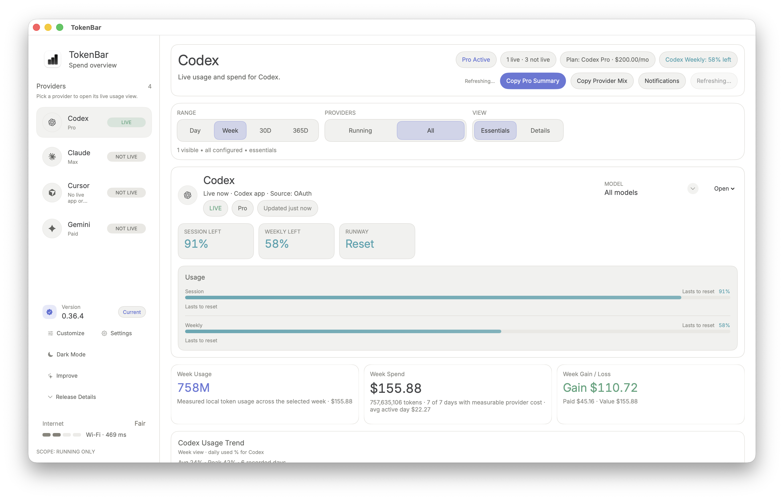 TokenBar