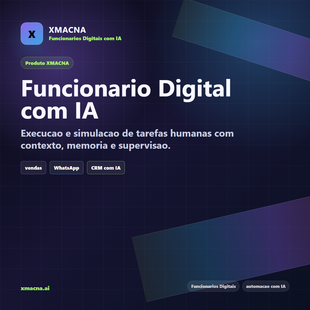 XMACNA Funcionarios Digitais com IA