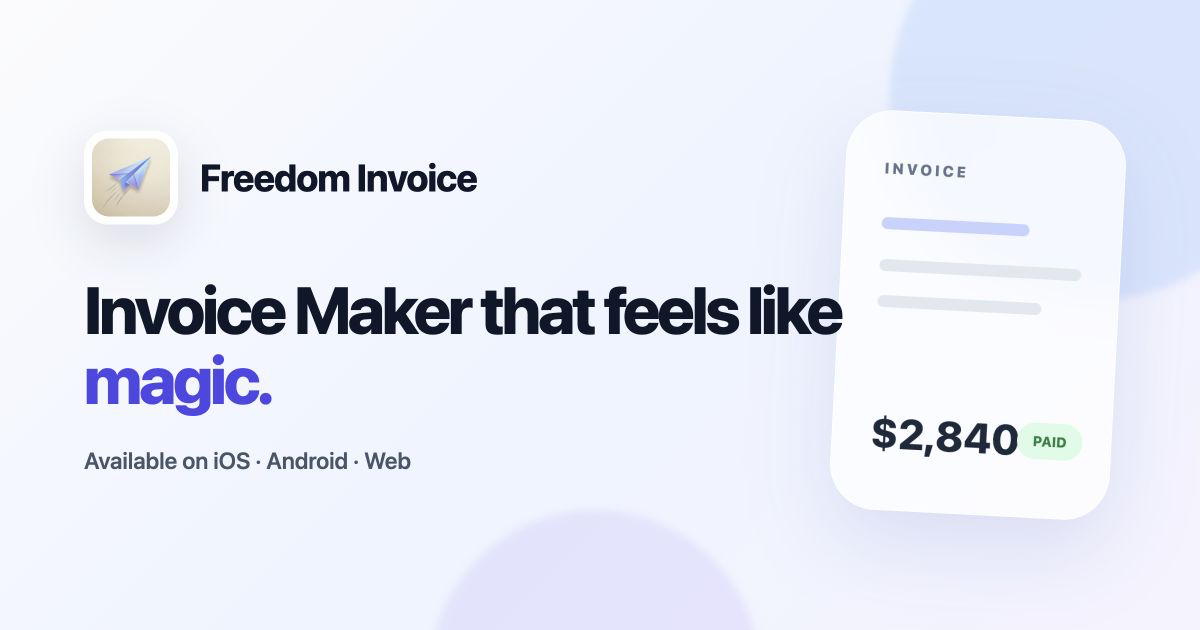 Pocket Invoice MCP