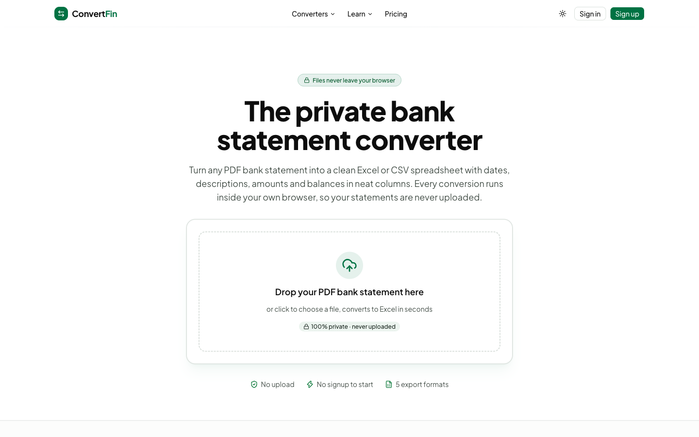 ConvertFin