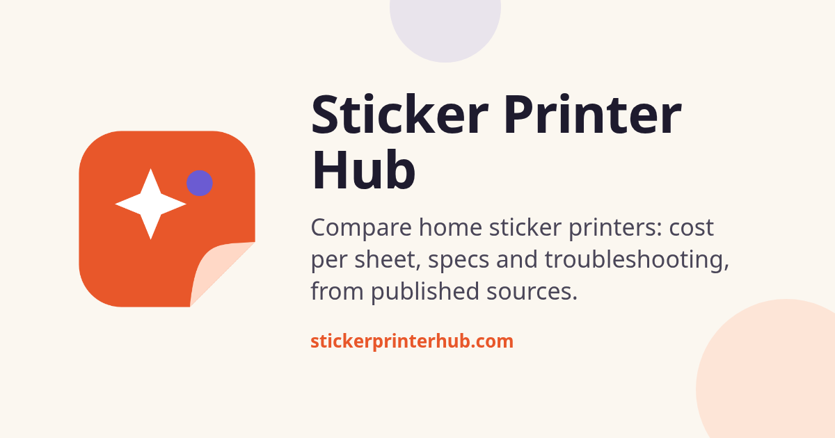Sticker Printer Hub