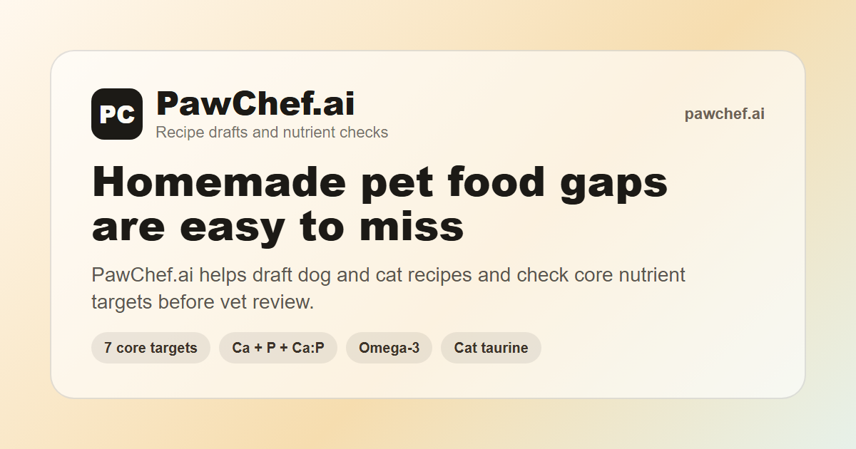 PawChef.ai