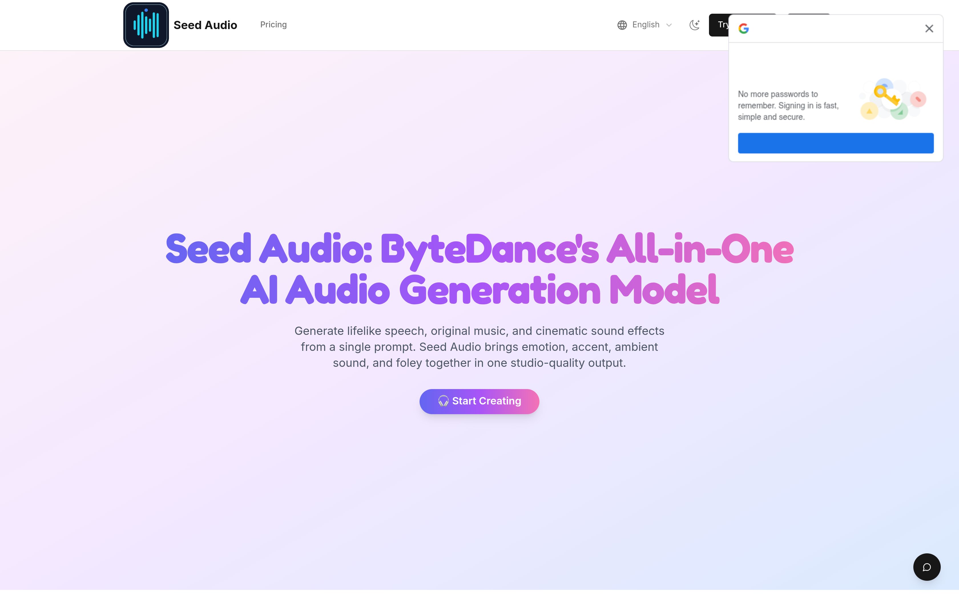 Seed Audio