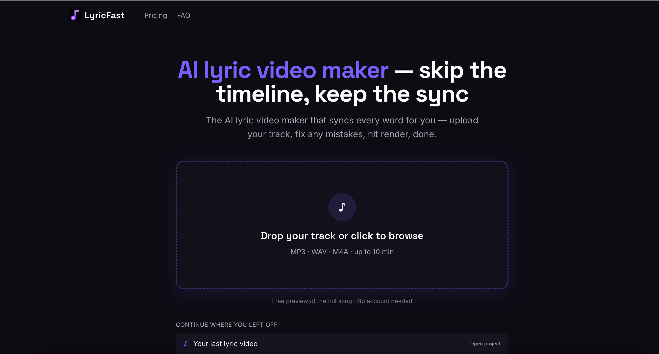 LyricFast
