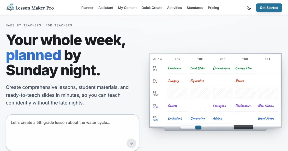 Lesson Maker Pro