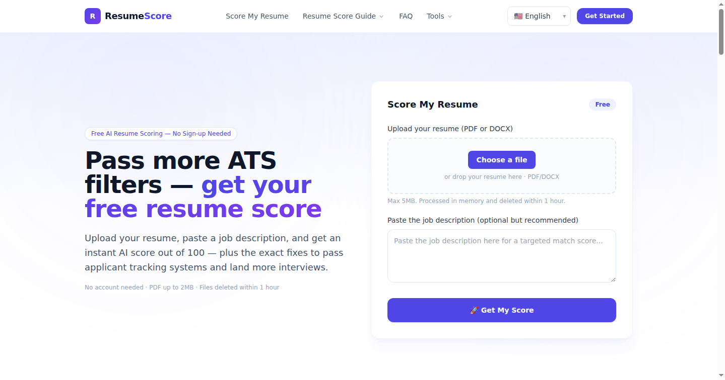 Resume Score Checker