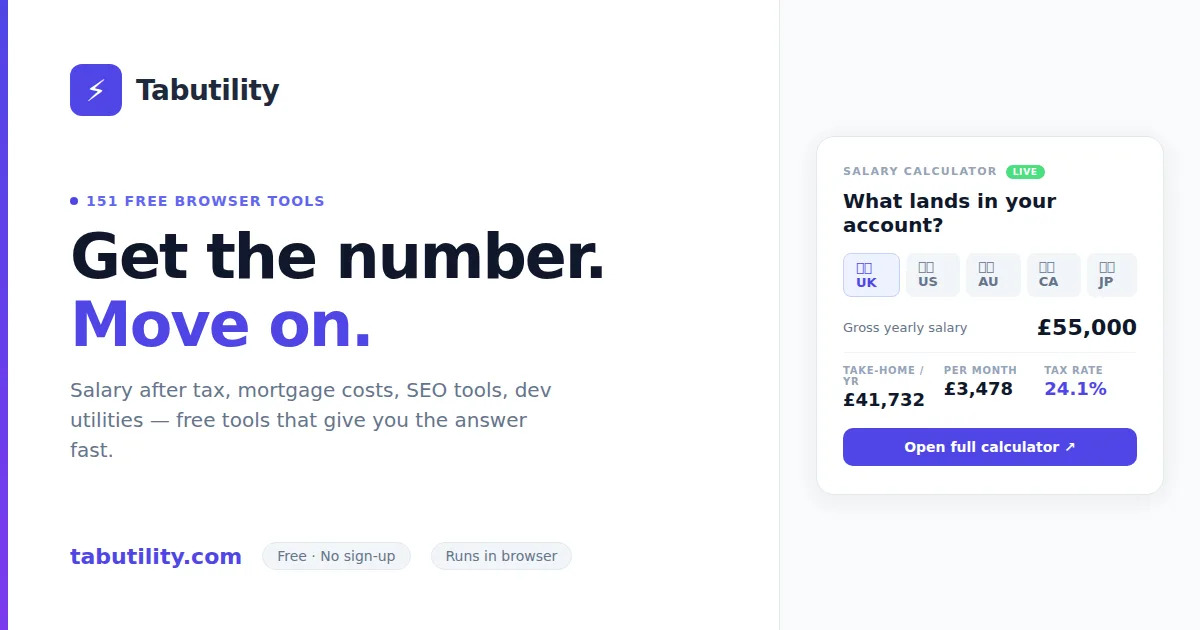 Tabutilitycom