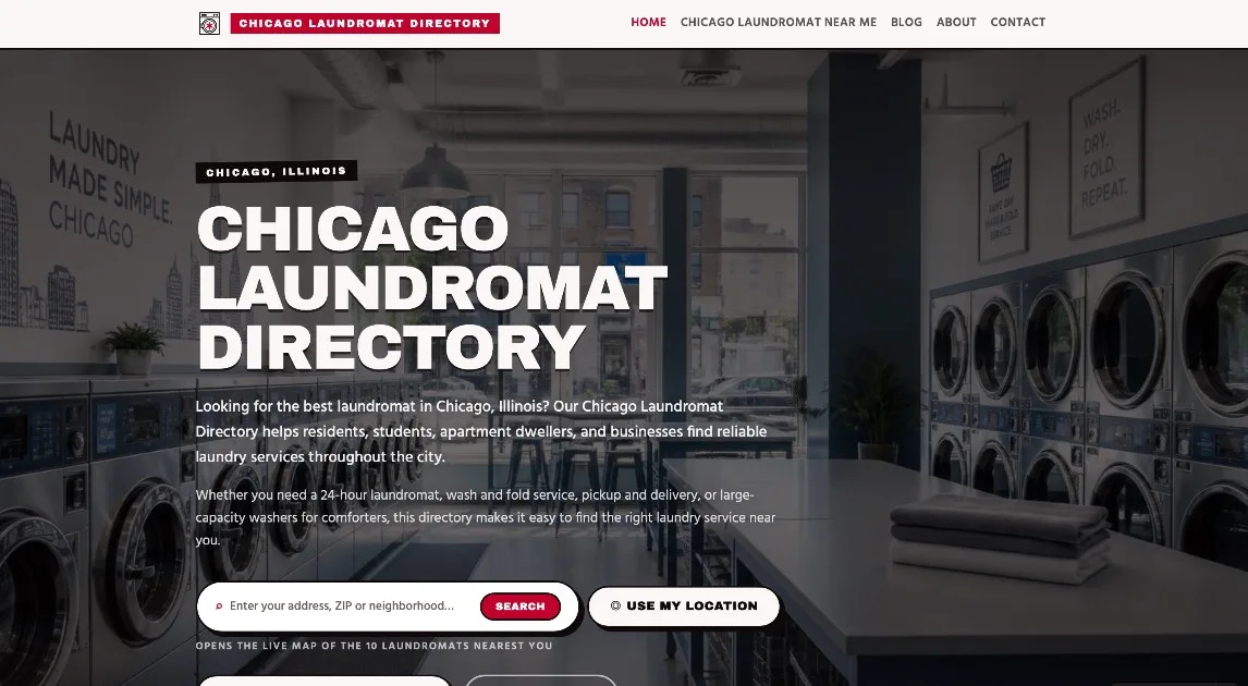 Chicago Laundromats Near Me