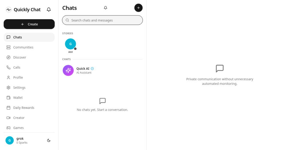 Quickly Chat