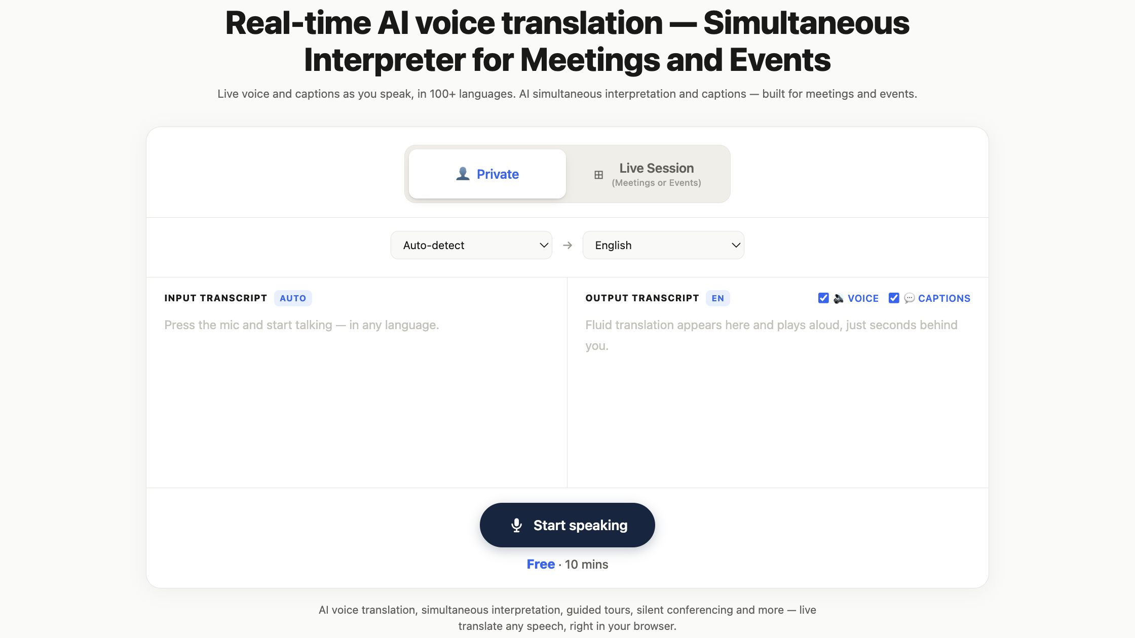 LiveTranslate