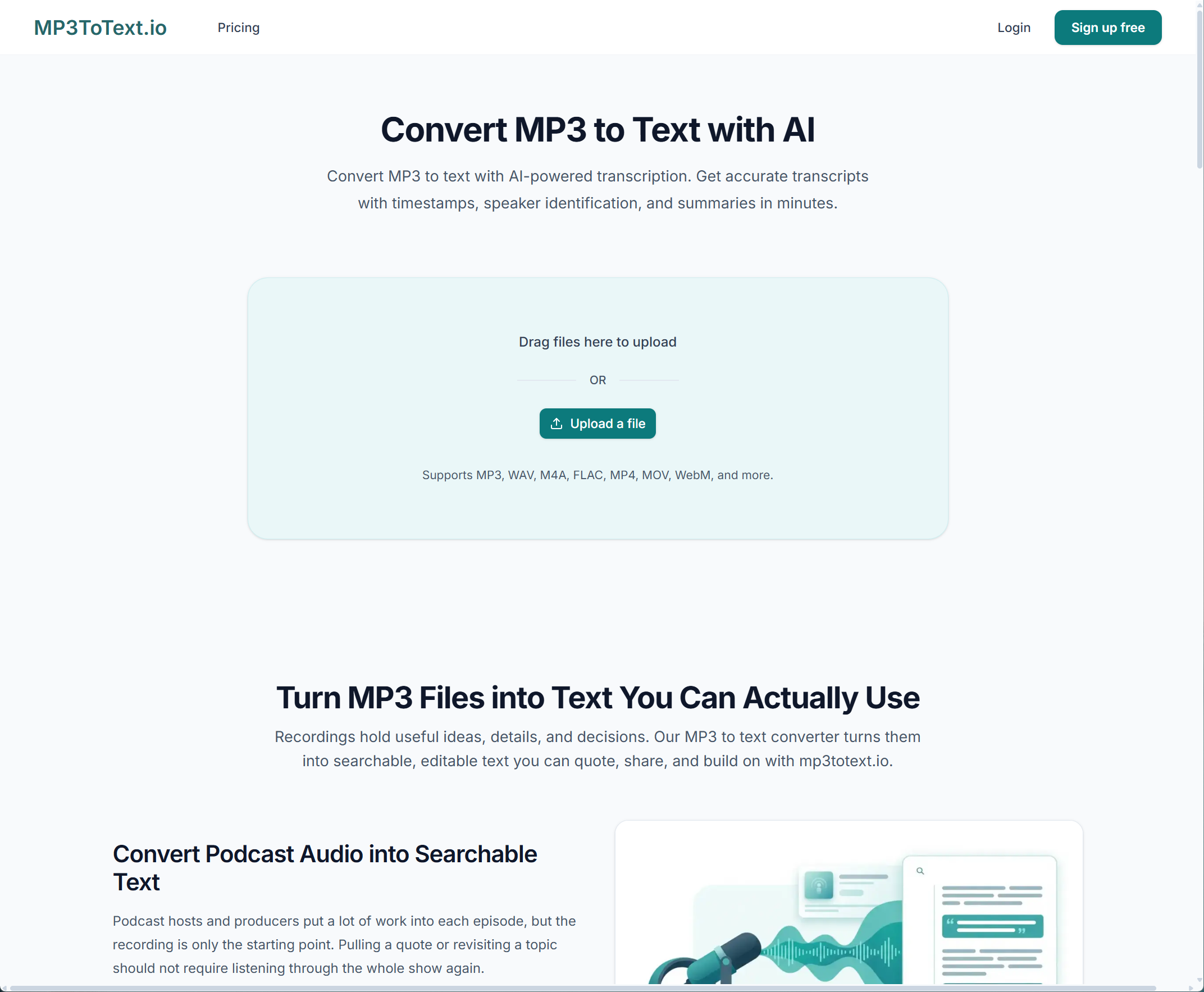MP3ToText