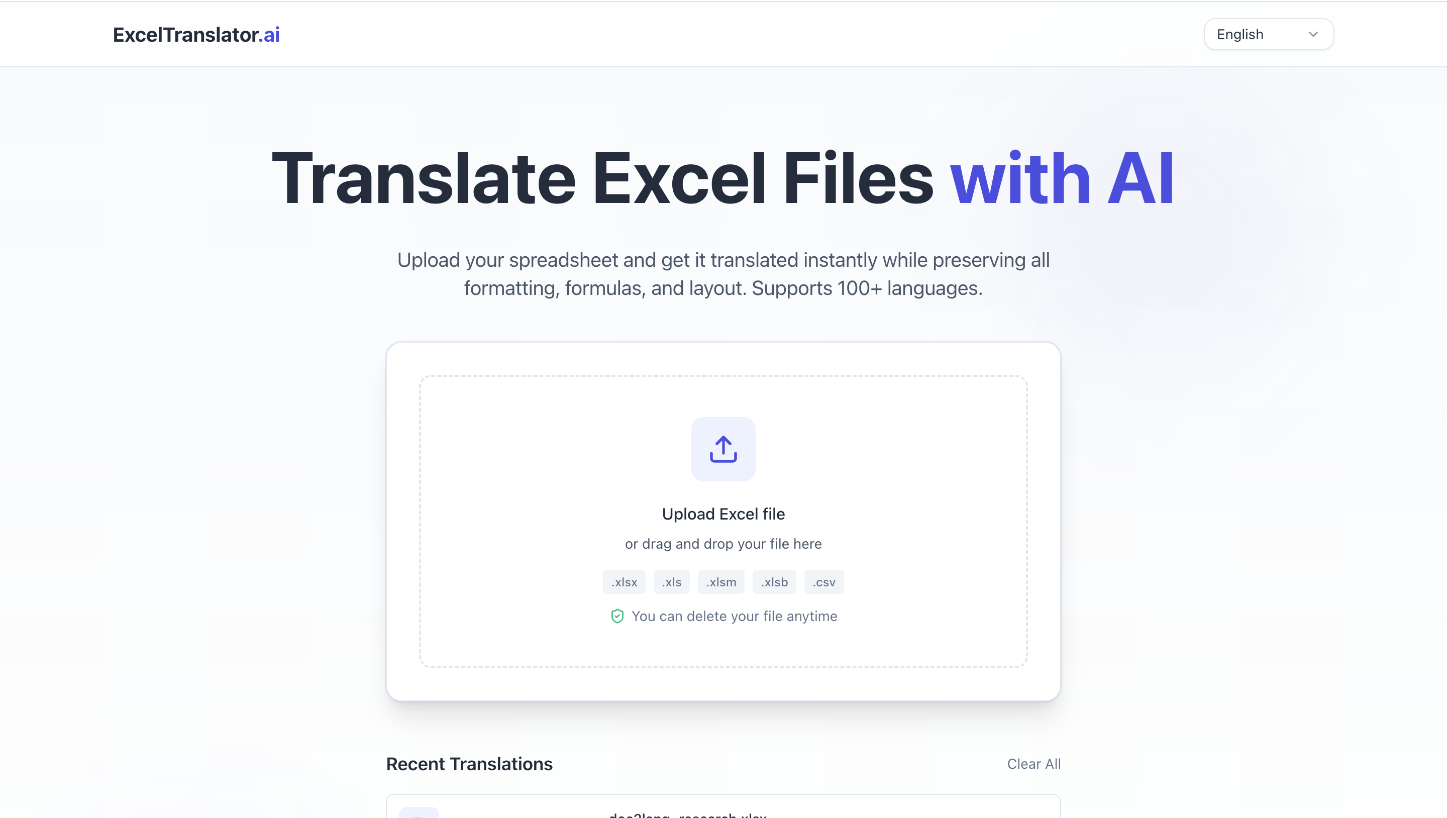 Excel Translator