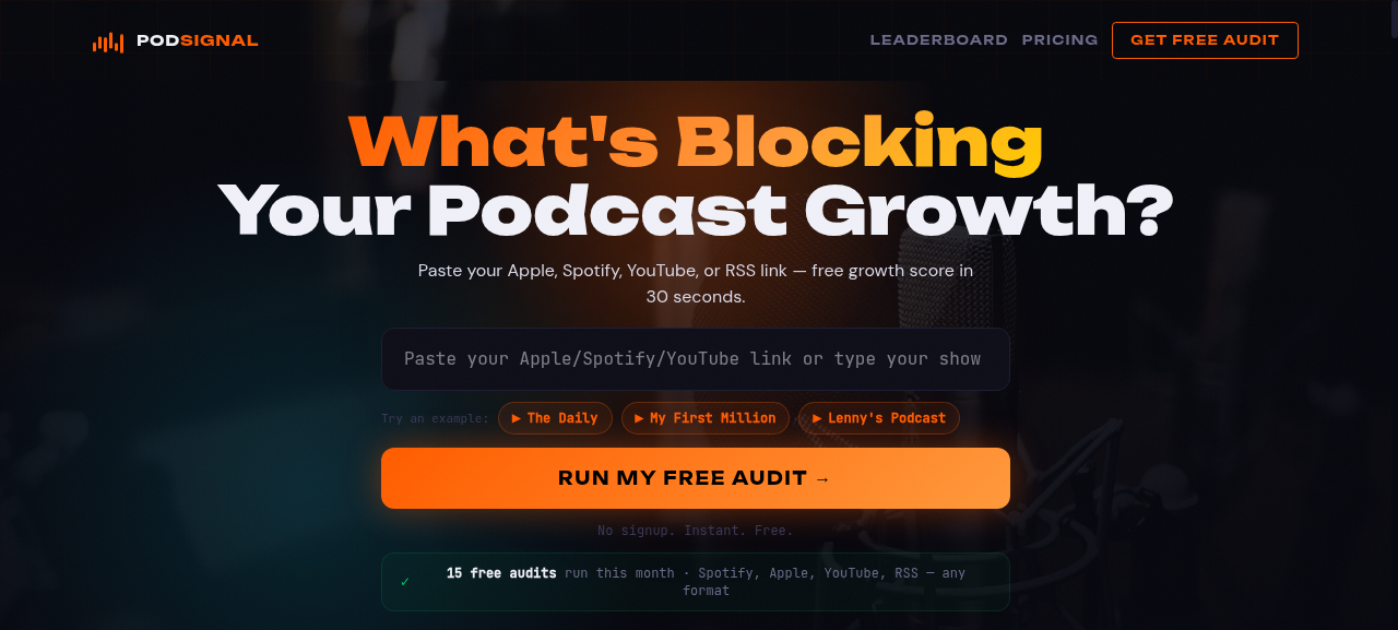 PodSignal AI