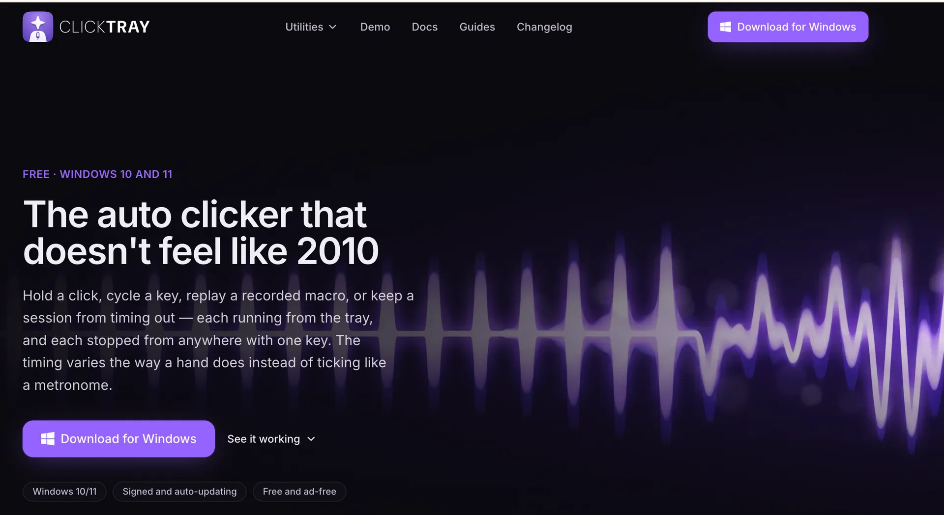 ClickTray