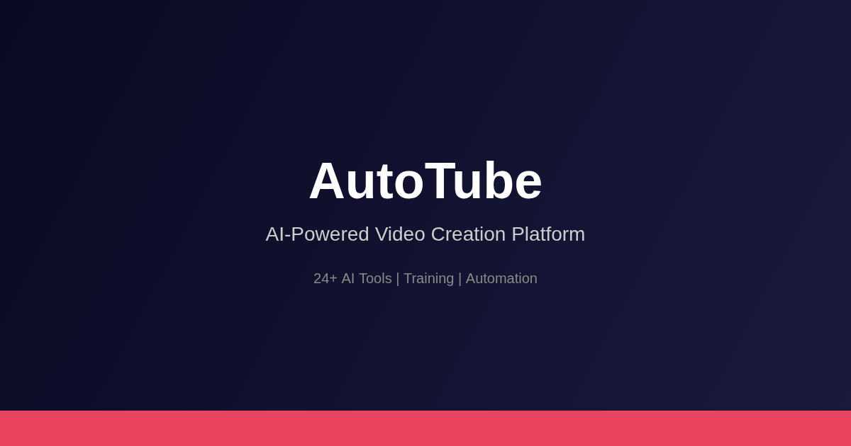 AutoTube