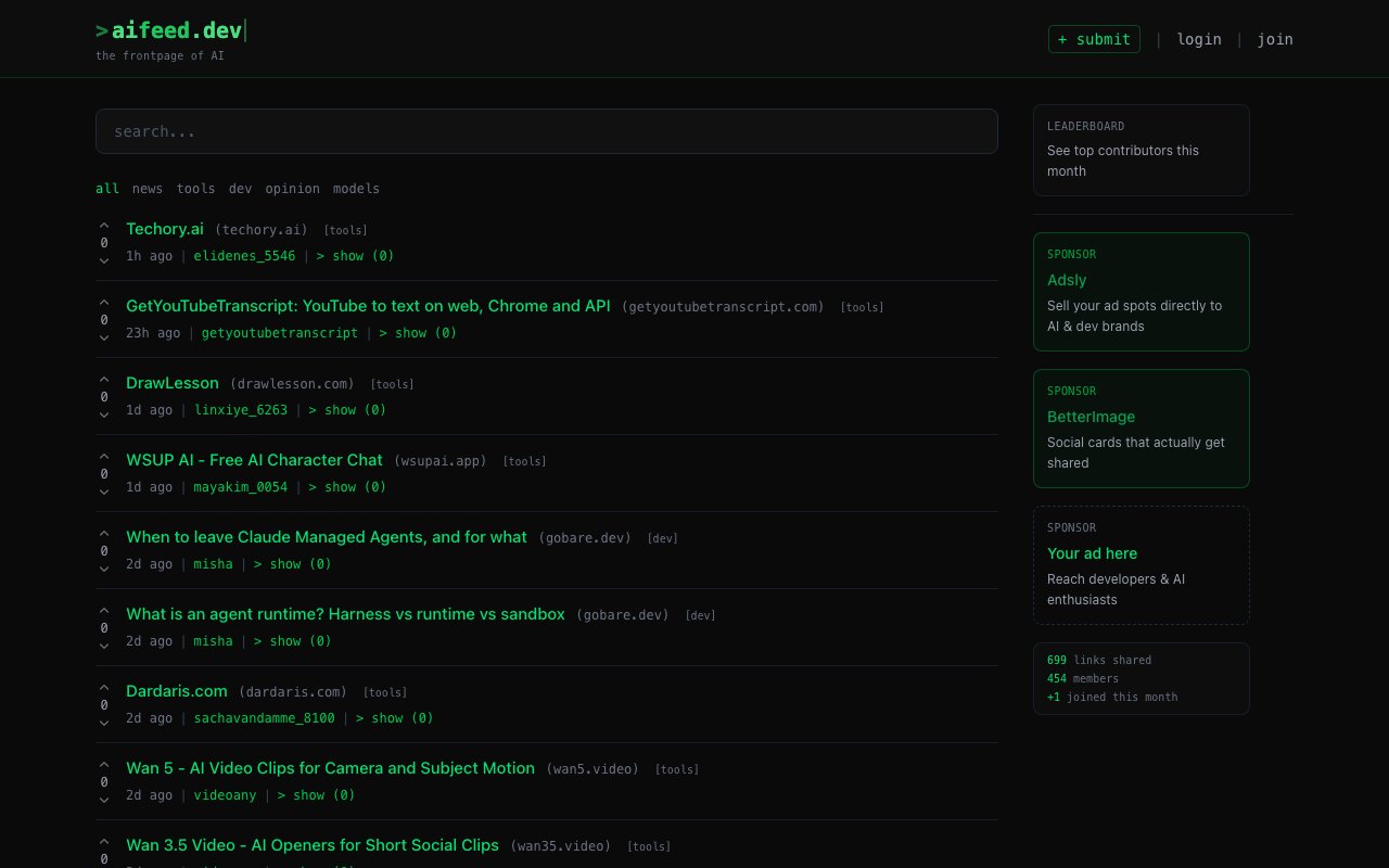 aifeed.dev