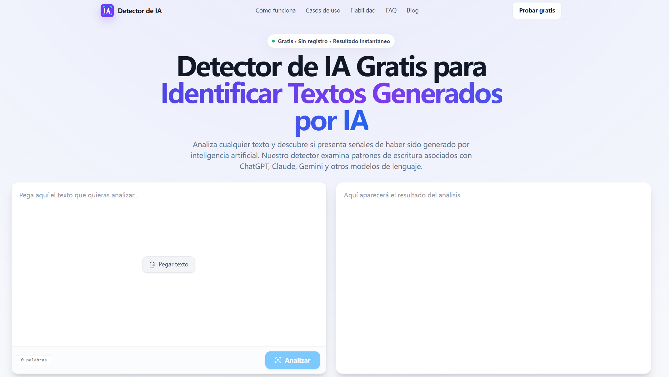 Detector de IA