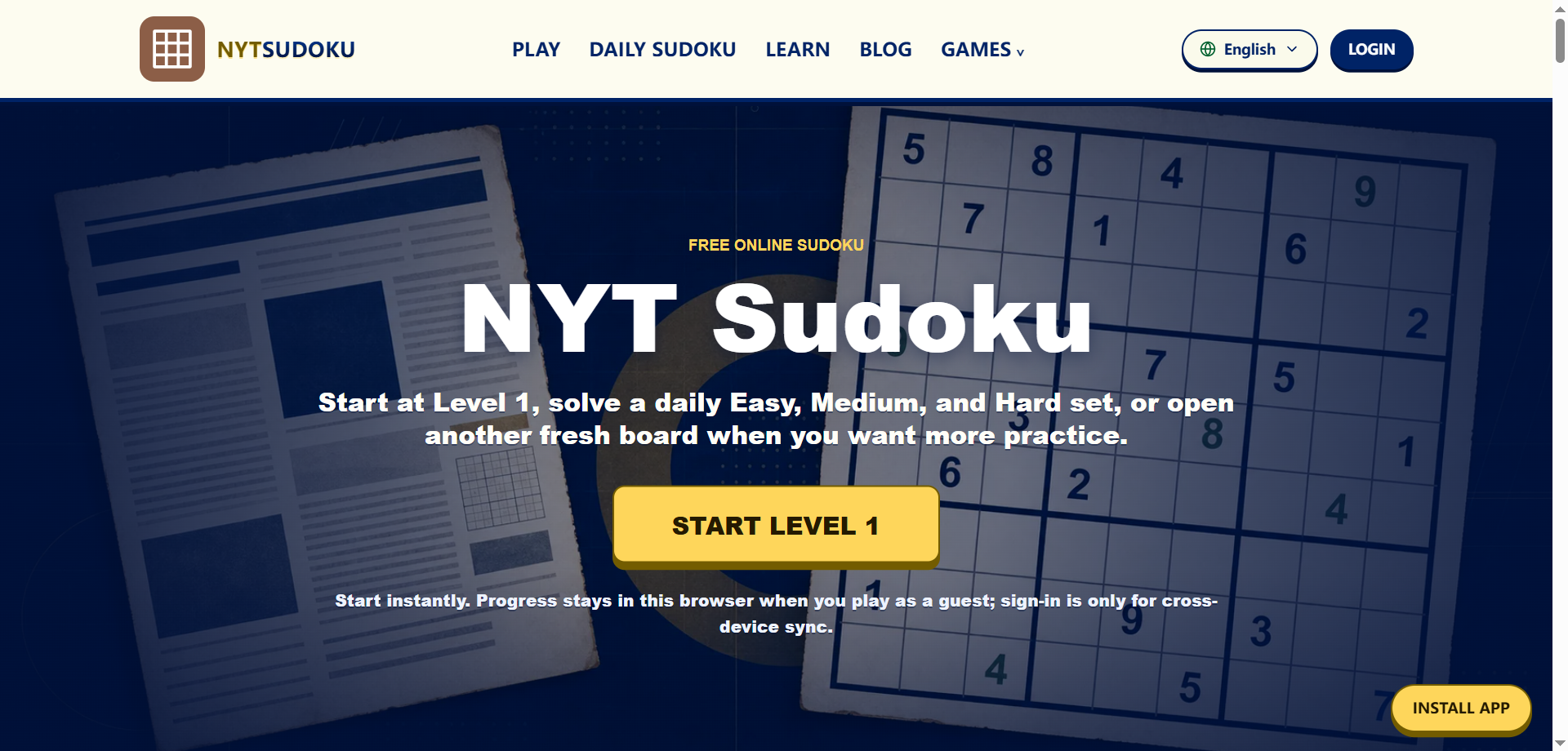 NYT Sudoku