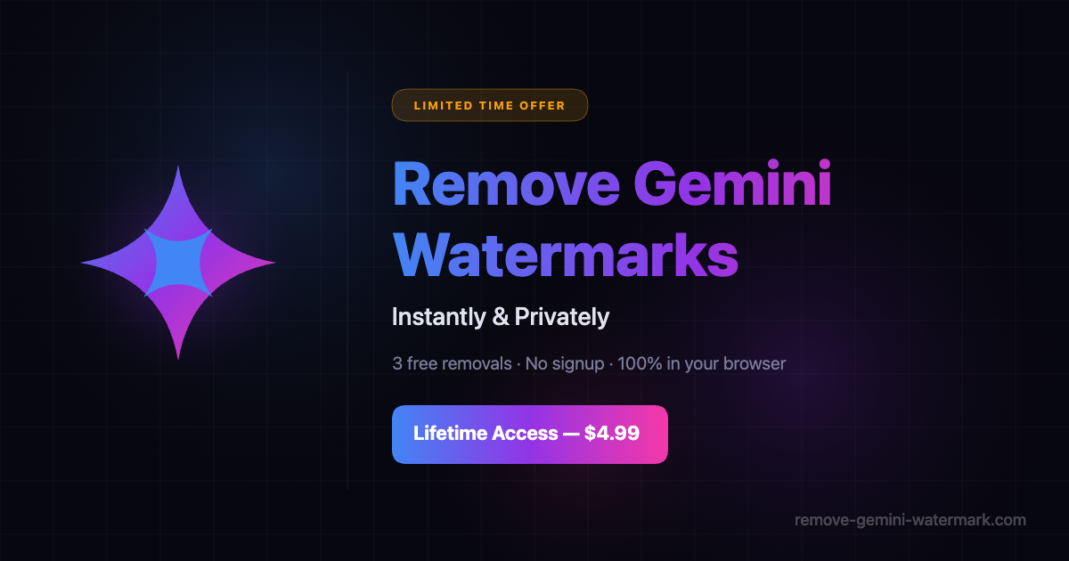 Gemini Watermark Remover