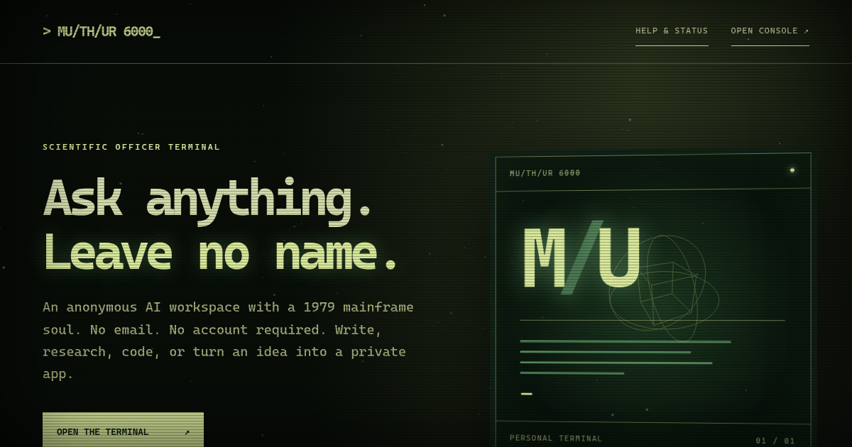 MU/TH/UR 6000