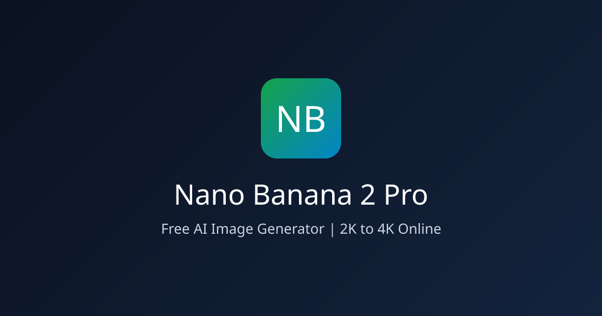 Nano Banana 2 Pro