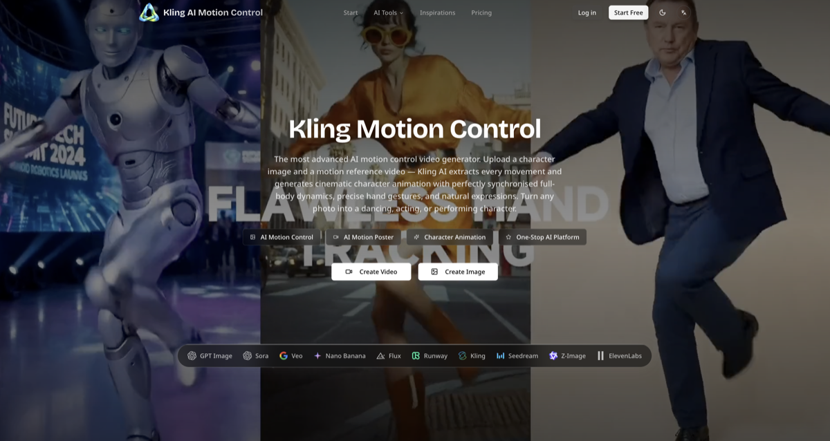 Kling Motion Control 