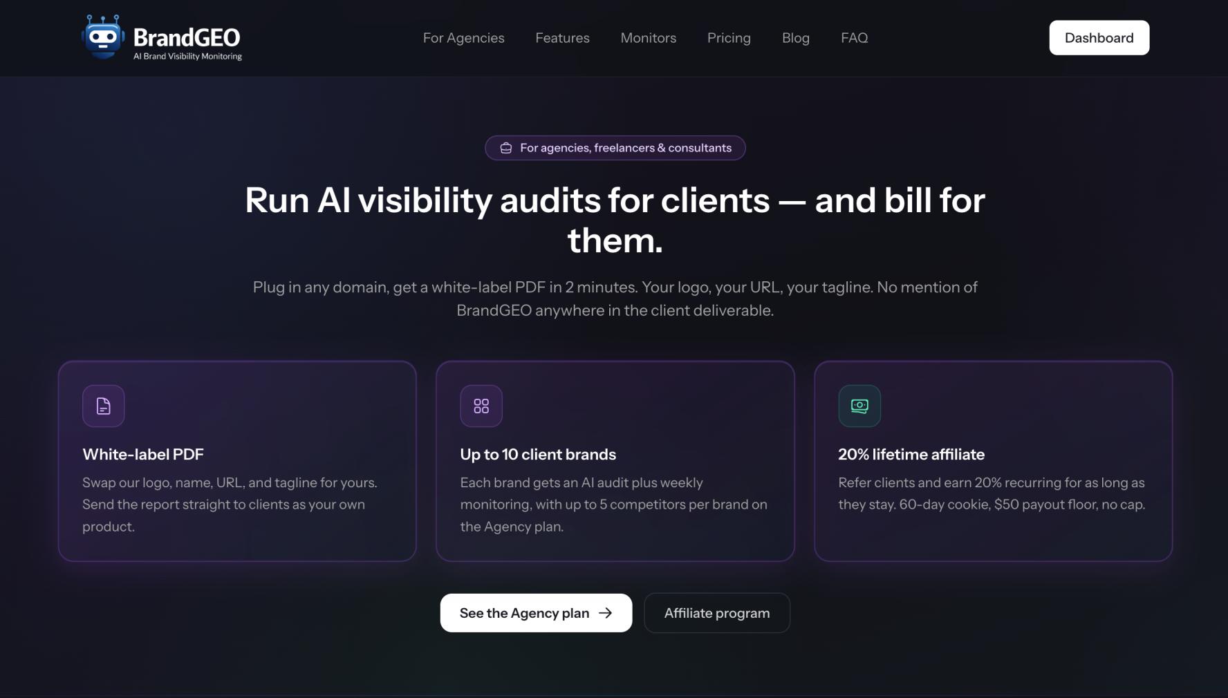 BrandGEO.co - AI Brand Visibility Monitoring