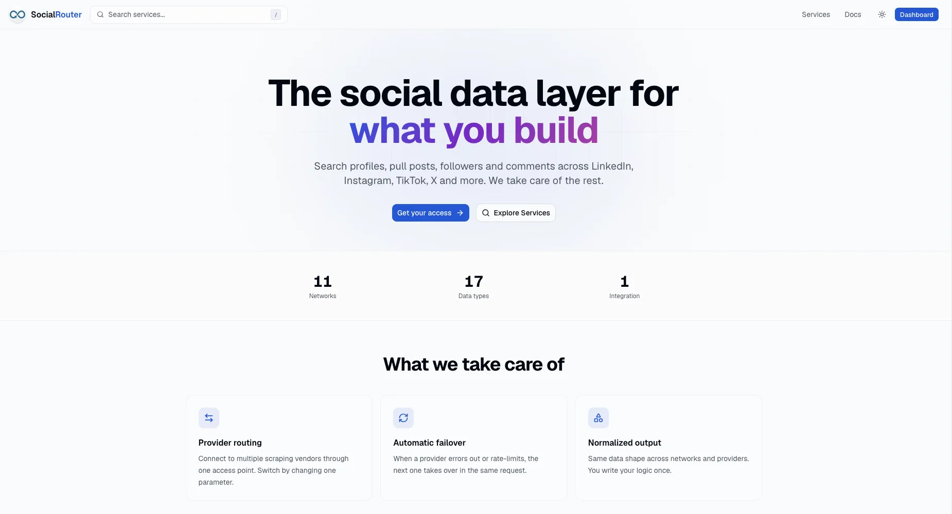 SocialRouter