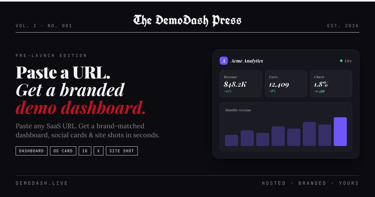 DemoDash