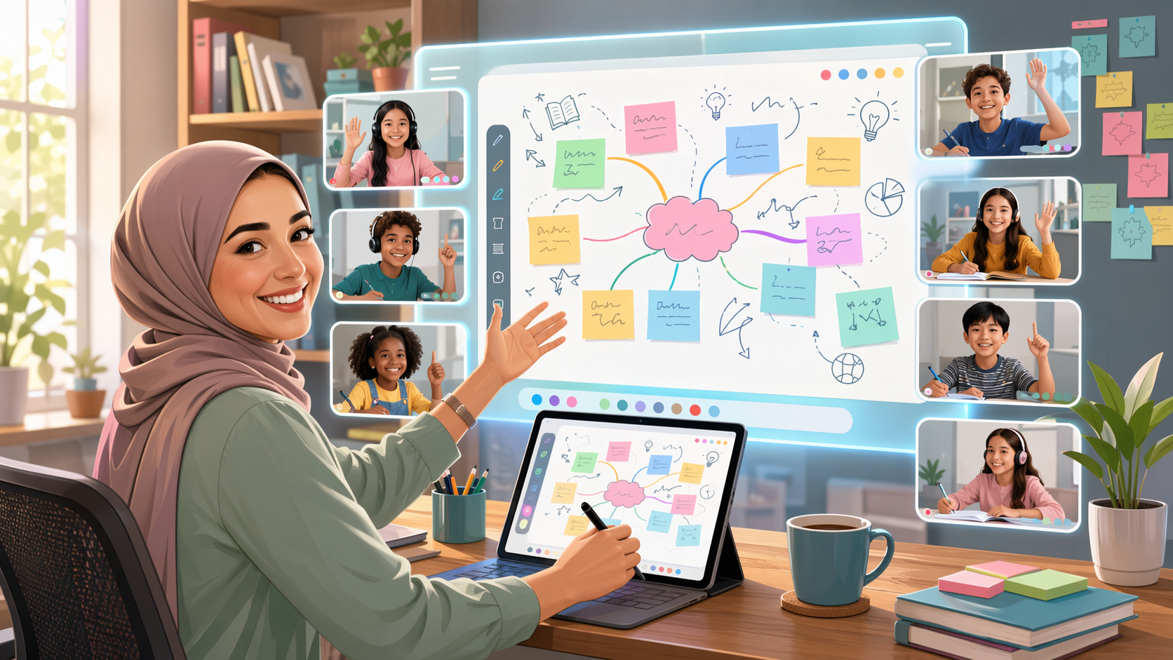 AI Whiteboard for Visual Thinking